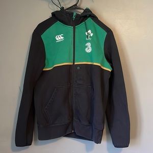 Canterbury IRFU Zip Up Hoodie Mens Medium
